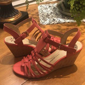 NWT - Isaac Mizrahi Coral Sandals